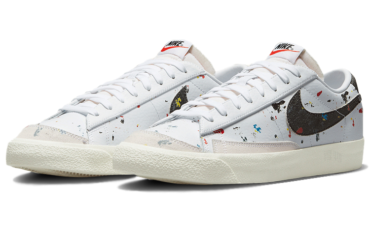 Мужские кеды Nike Blazer 77 (бежевые) — фото 3