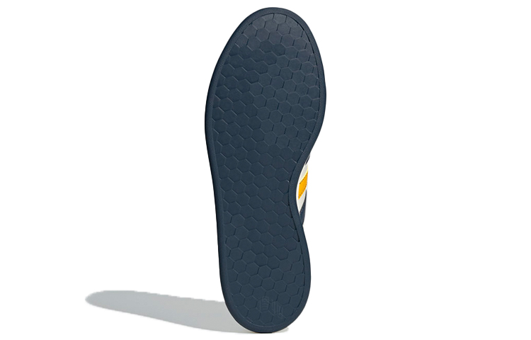 Кеды adidas neo GRAND COURT (белый / синий / желтый) — Белый / синий / жёлтый — фото 6