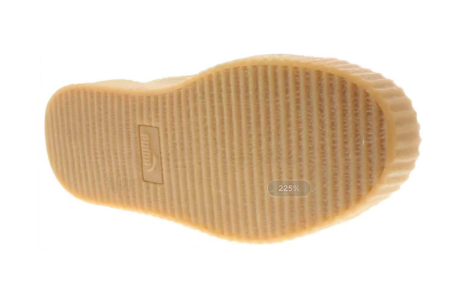 Кеды PUMA Suede Creeper Rihanna Fenty (бежевый) — фото 5