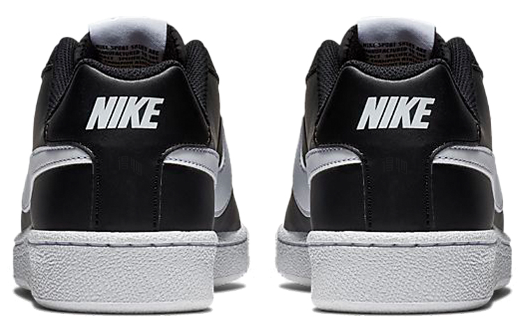 Мужские кеды Nike Court Royale SL (черно-белые) — фото 5