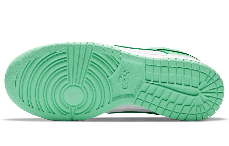 Женские кеды Nike Dunk Green Glow (зеленые) — фото 6