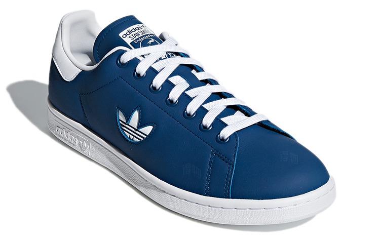 Мужские кеды adidas Stan Smith (военно-морской синий) — фото 3