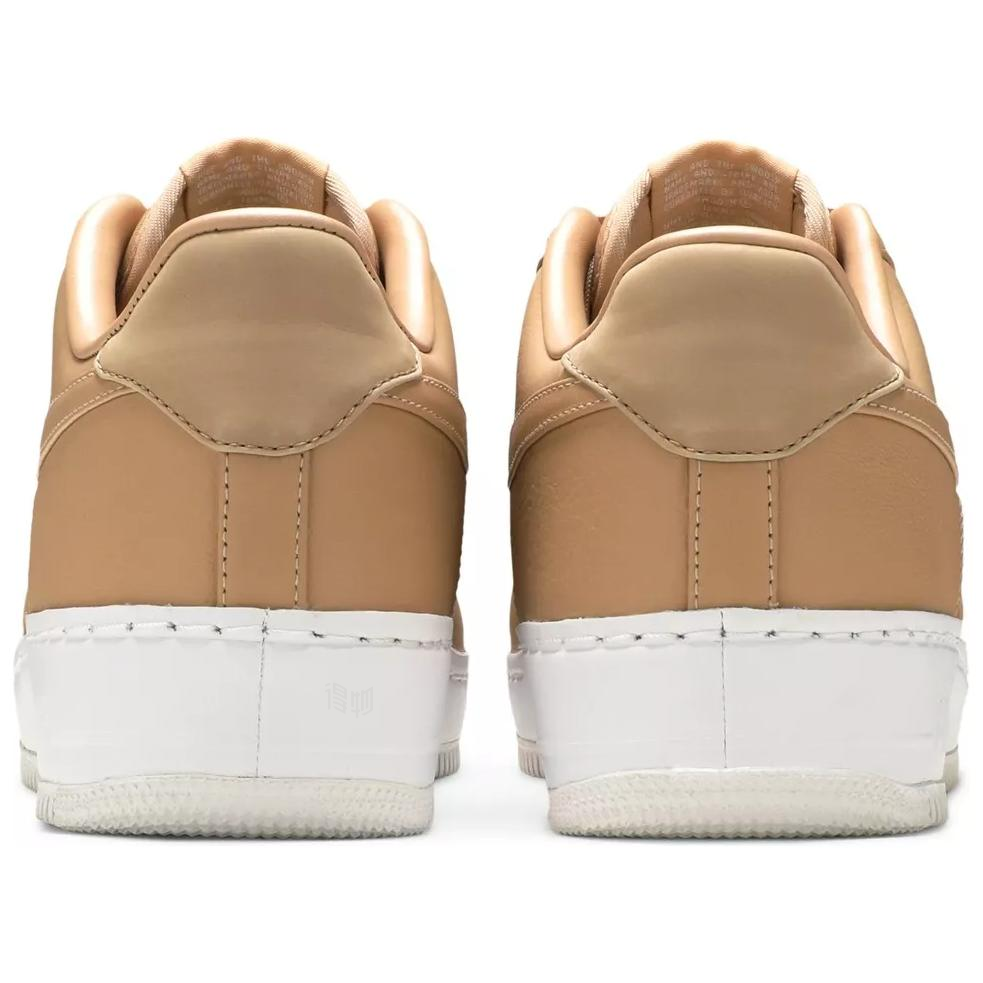 Кроссовки Nike Air Force 1 Vachetta Tan (светло-коричневые) — Коричневыйкоричневый / белый / коричневыйкоричневый — фото 4