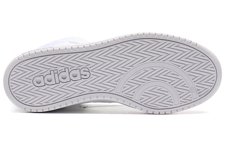 Женские кроссовки adidas neo Hoops 2.0 Mid (белые) — фото 5