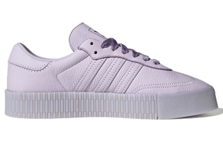 Женские кеды adidas Originals Sambarose (светло-фиолетовые) — Светло-фиолетовый — фото 2