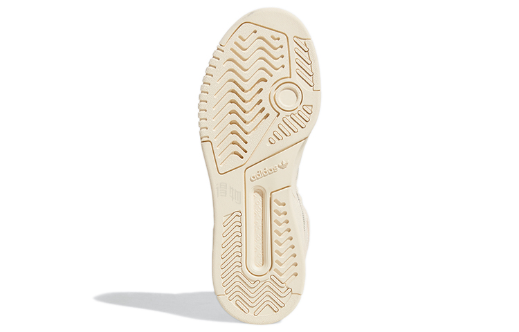 Женские кеды adidas originals Drop Step XL (бежевые) — фото 6