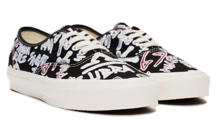 Кеды Vans Authentic LX “Zodiac Pack” (черные с вышивкой) — 黑色刺绣 — фото 3
