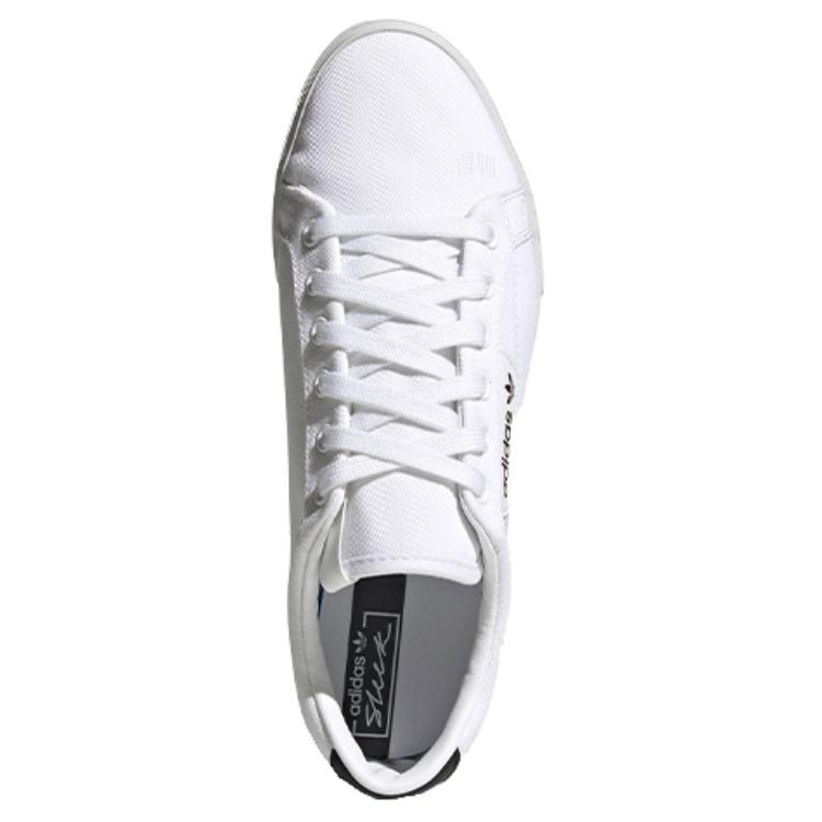 Женские кеды adidas originals Sleek (бело-цветные) — фото 5