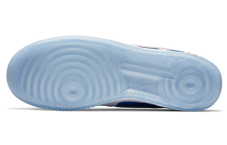 Мужские кроссовки Nike Air Force 1 "Pacific Blue" (сине-белый) — Синий / белый — фото 6