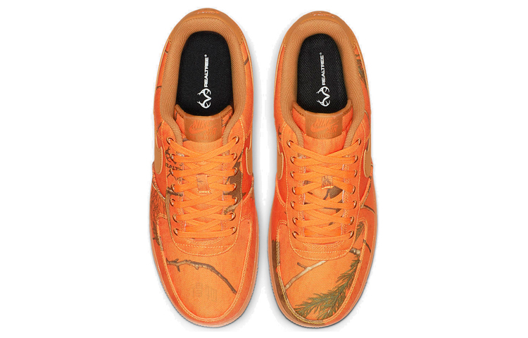 Мужские кроссовки Nike Air Force 1 Realtree (оранжевый) — фото 3