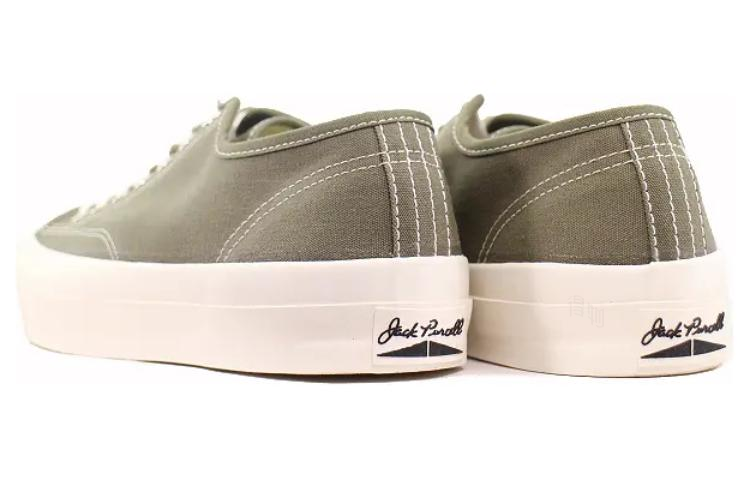 Кеды Converse Jack Purcell Addict (оливковый) — 橄榄绿 — фото 4