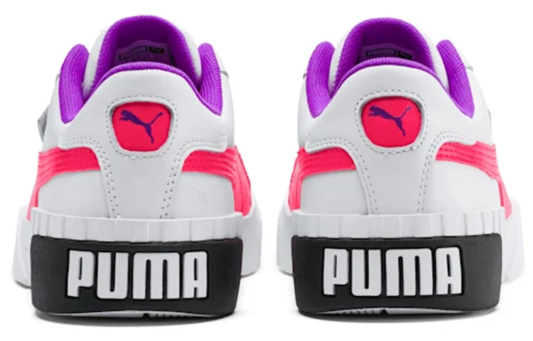 Женские кеды PUMA Cali Chase (бело-розовые) — фото 3