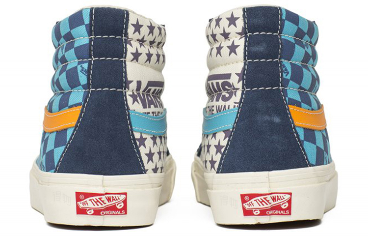 Кеды Vans SK8 LX (сине-белые) — фото 3