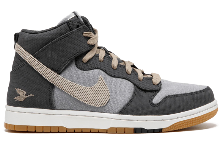 Кеды Nike Dunk CMFT Swoosh Sporting Club (дымчато-серый) — 烟灰色 — фото 2