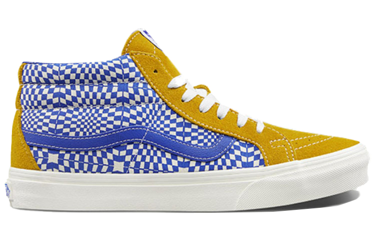 Кеды Vans SK8 (желто-синие) — фото 2