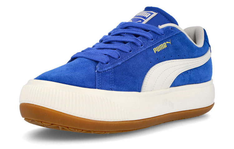 Женские кеды PUMA Suede Mayu Up (синие) — фото 3