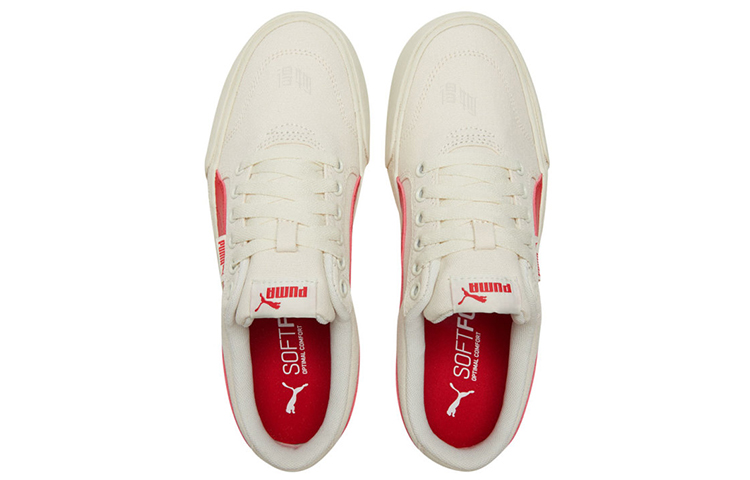 Кеды PUMA C-skate Vulc (бежево-красные) — фото 4