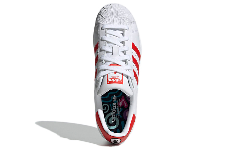 Женские кеды adidas Superstar (белые) — фото 5
