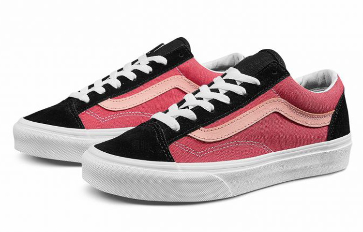 Кеды Vans Style 36 (черно-красный) — Чёрный / красный — фото 3
