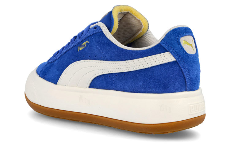 Женские кеды PUMA Suede Mayu Up (синие) — фото 4