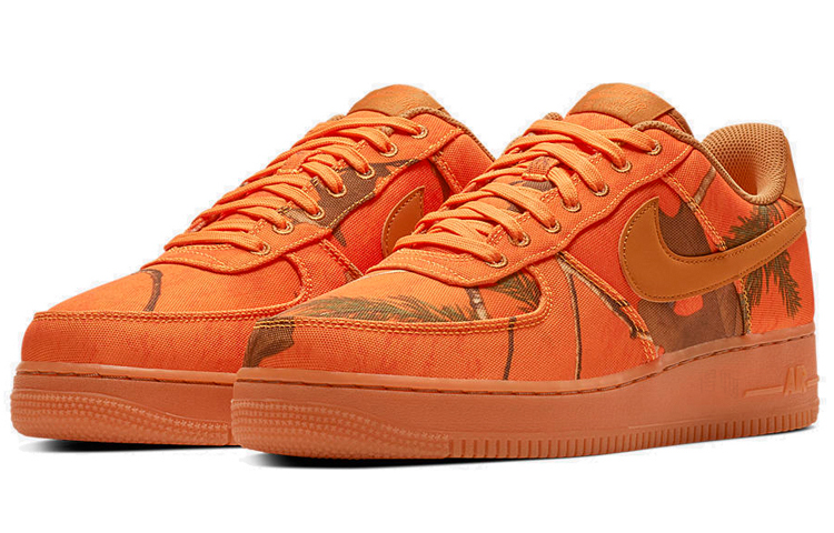 Мужские кроссовки Nike Air Force 1 Realtree (оранжевый) — фото 2