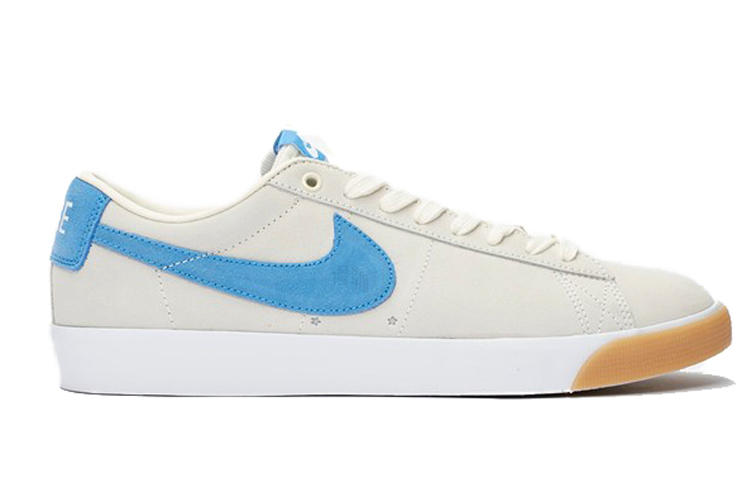 Кеды Nike Blazer GT (бело-синие) — Белый / синий — фото 2