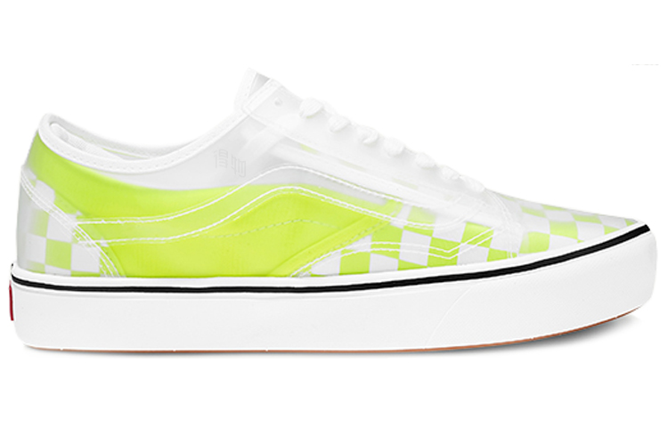 Кеды Vans Slip-Skool (желто-белый) — фото 2