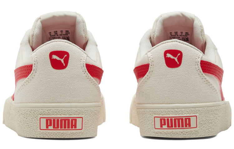 Кеды PUMA C-skate Vulc (бежево-красные) — фото 5