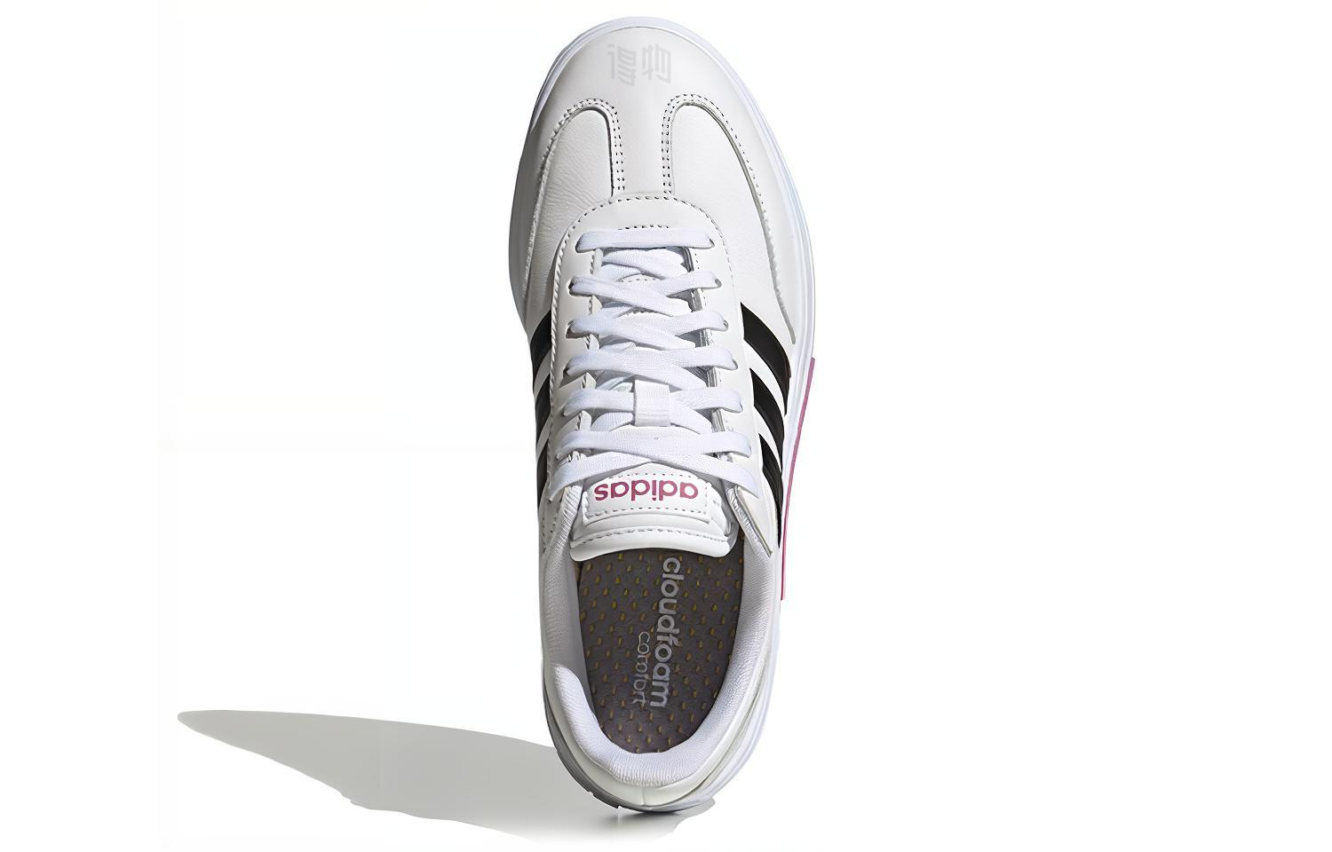 Женские кеды adidas neo Gradas (белый / черный) — Белый / чёрный — фото 5