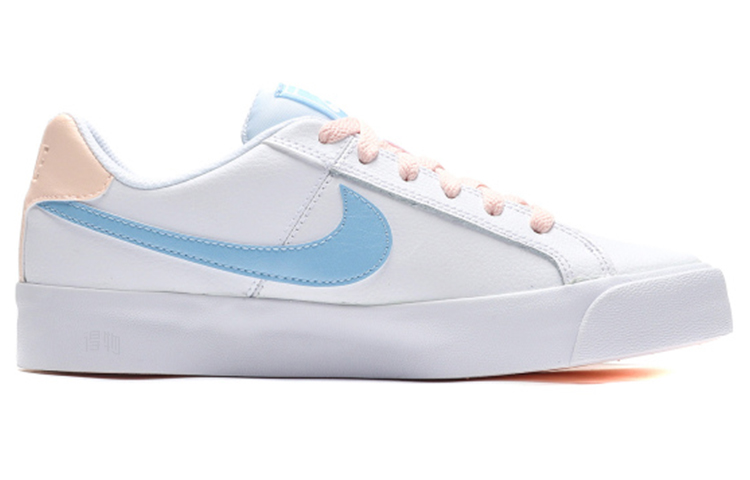 Женские кеды Nike Court Royale AC (сине-бело-розовые) — фото 2