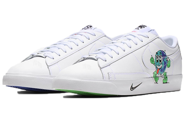 Унисекс кеды Nike Blazer Earth Day Collection (белые) — фото 3