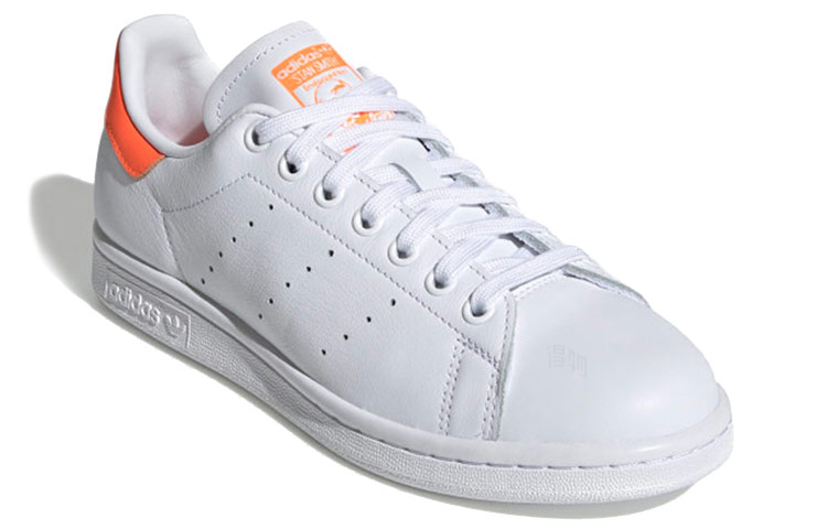Кеды adidas Stan Smith (бело-оранжевый) — фото 3