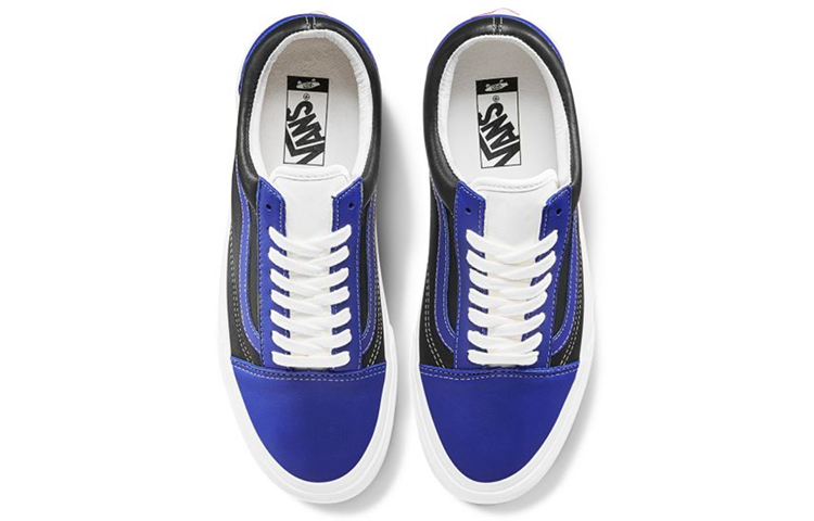 Кеды Vans Old Skool Vlt Lx (черно-синие) — фото 3