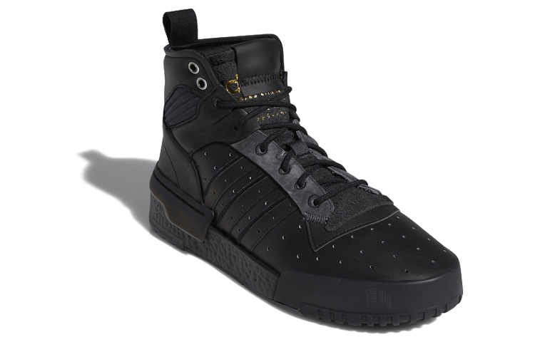 Мужские кеды adidas Rivalry Rm Chi (черные) — фото 3