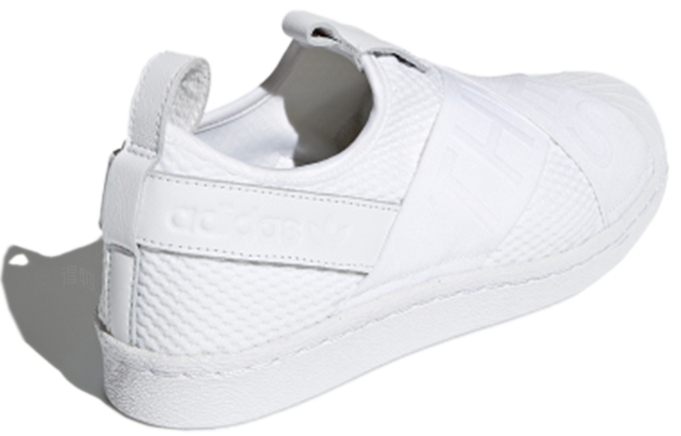 Женские слипоны adidas originals Superstar серия Slipon (белые) — фото 4