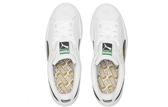 Кеды PUMA Basket Classic LFS (черно-белые) — Чёрныйбелый — фото 4