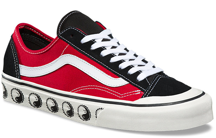 Кеды Vans Style 36 Dane Reynolds (черно-красные) — фото 2
