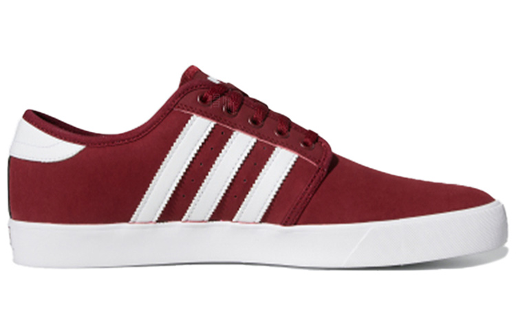 Кеды adidas originals Seeley (красно-белые) — фото 2