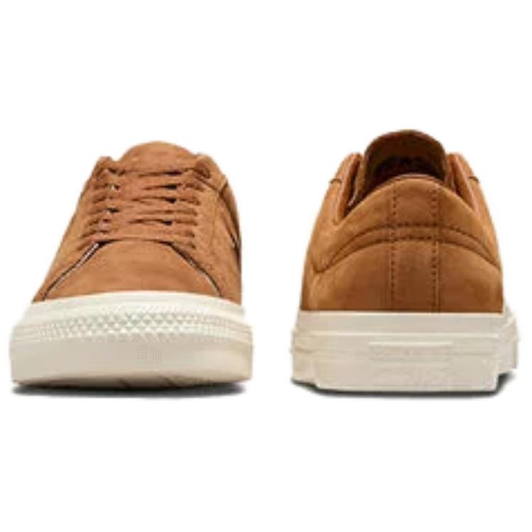 Унисекс кеды Converse Cons One Star Pro Nubuck (коричневые) — фото 3