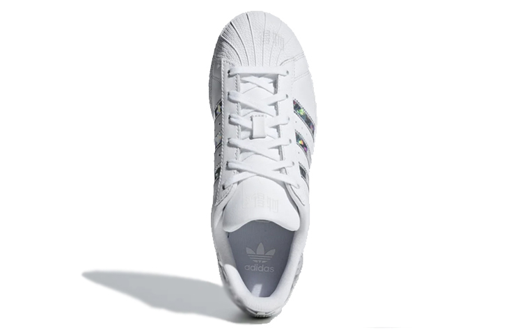 Женские кеды adidas originals SUPERSTAR (молочные) — фото 4