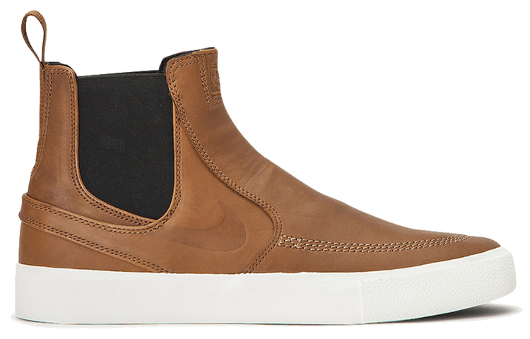 Кеды Nike SB Stefan Janoski Slip Mid RM (коричневые) — фото 2