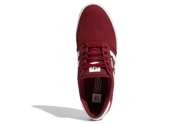 Кеды adidas originals Seeley (красно-белые) — фото 5