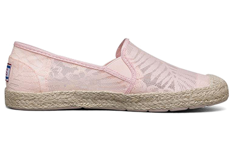 Женские слипоны Skechers Flexpadrille (розово-красные) — Розовыйкрасный — фото 2
