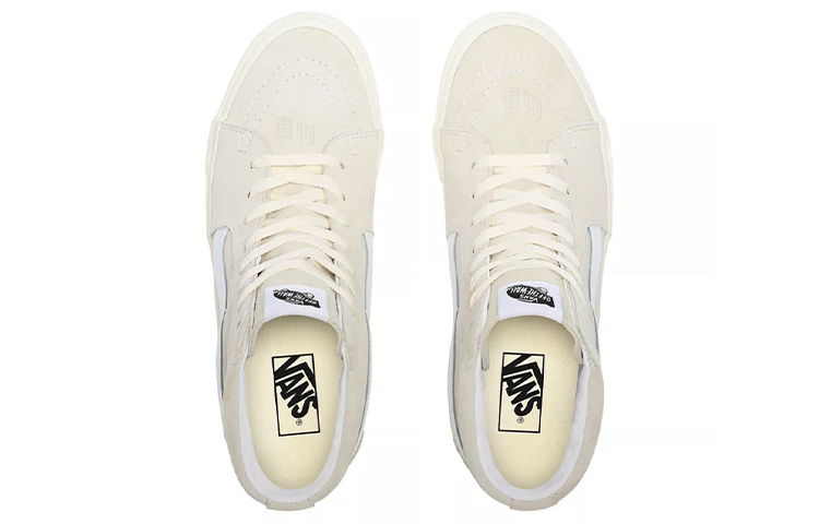 Кеды Vans SK8 (бежевые) — Бежевыйжёлтый — фото 4