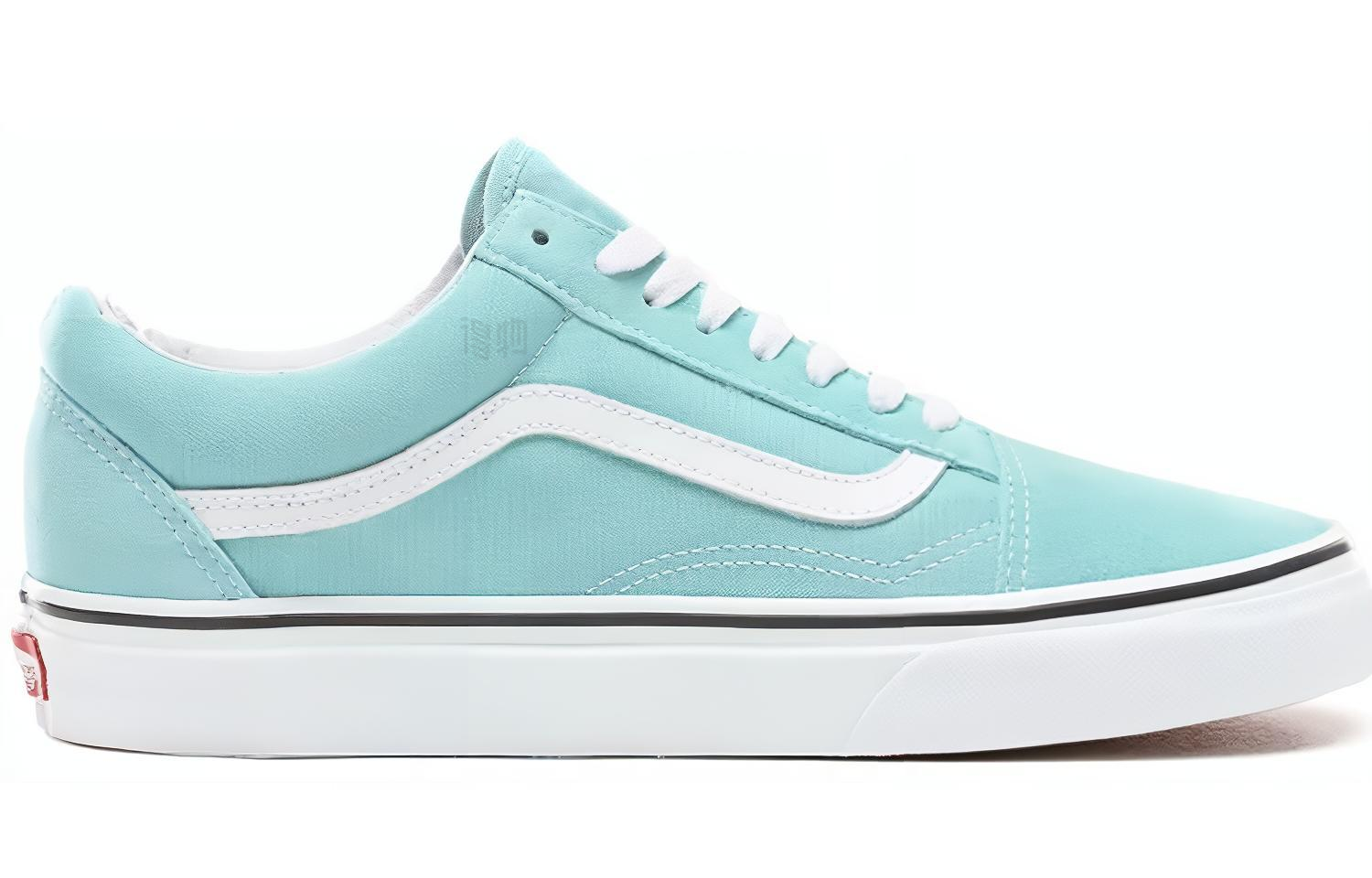 Кеды Vans Old Skool (сине-белый) — фото 2
