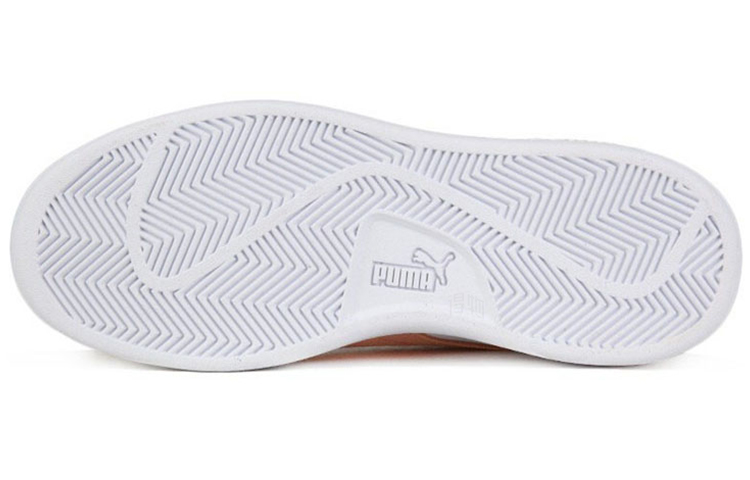 Кеды PUMA Smash v2 (бело-розовый) — Белый / розовый — фото 5