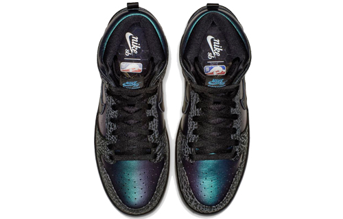 Кеды Nike x Black Sheep Dunk SB Black Hornet (черный) — Чёрный — фото 4