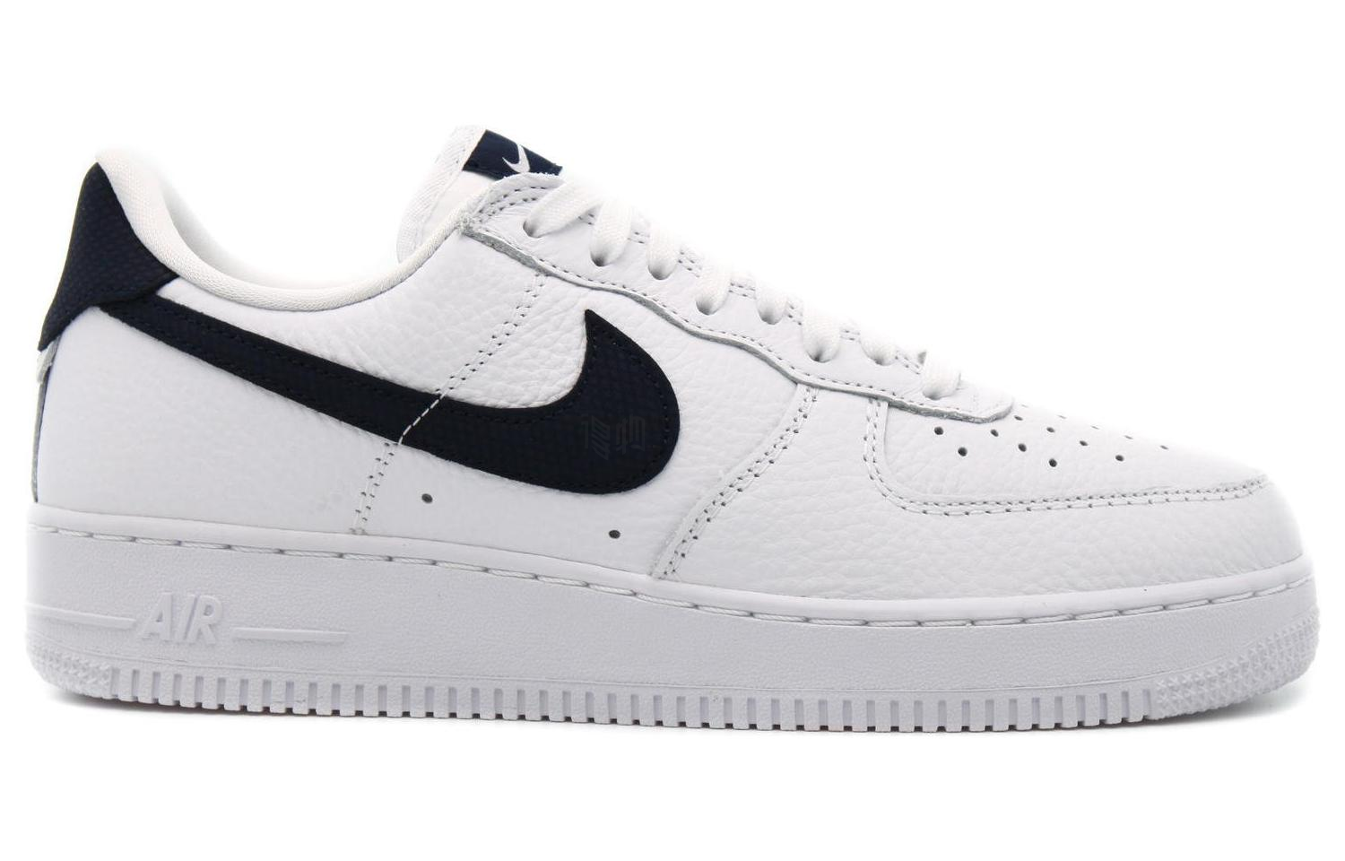 Кроссовки Nike Air Force 1 Craft (бело-черные) — Белыйчёрный — фото 2