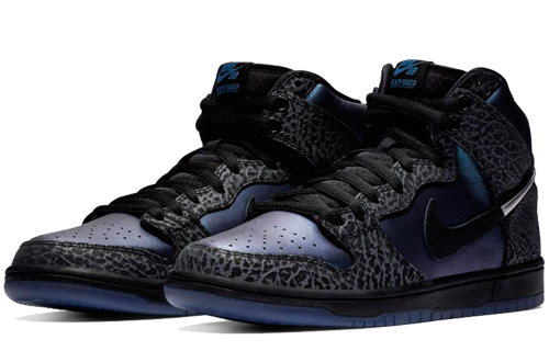 Кеды Nike x Black Sheep Dunk SB Black Hornet (черный) — Чёрный — фото 3