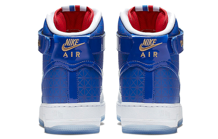 Мужские кроссовки Nike Air Force 1 2004 Finals (синие) — Синий — фото 5